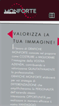 Mobile Screenshot of grafichemonforte.com